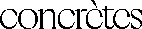 Logo Concrètes